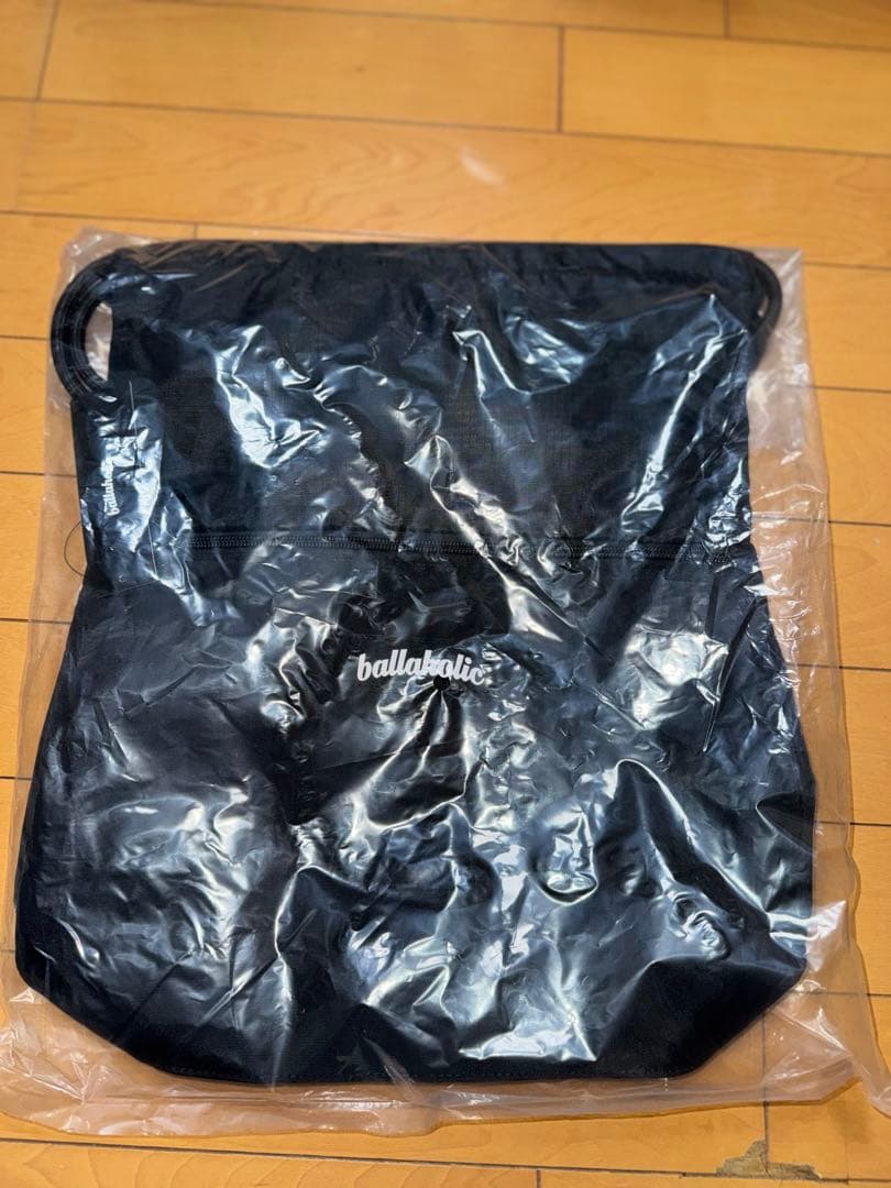 【ballaholic】Logo Zip Pocket Gymsack