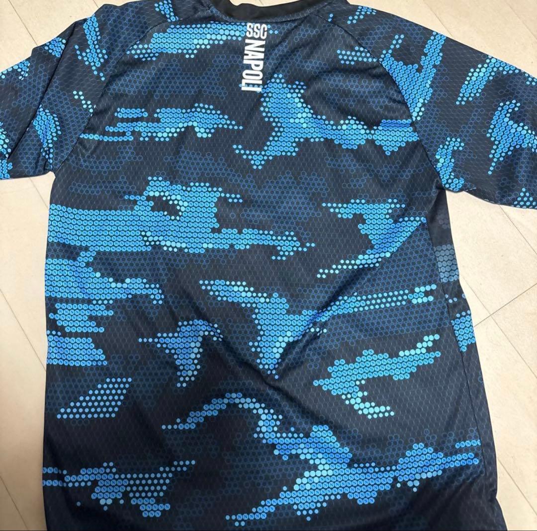 EA7 SSCナポリ 迷彩柄シャツ