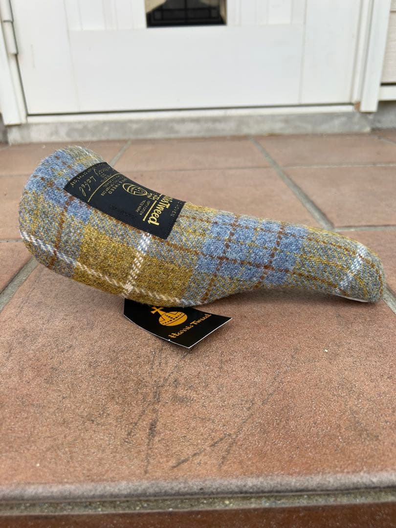 ハリスツイード　Harris Tweed サドル　自転車　②