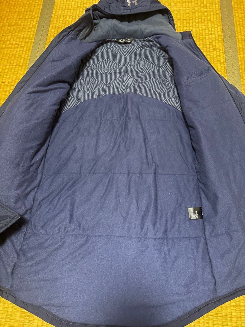 Under Armour ColdGear XXL ネイビー ベンチコート