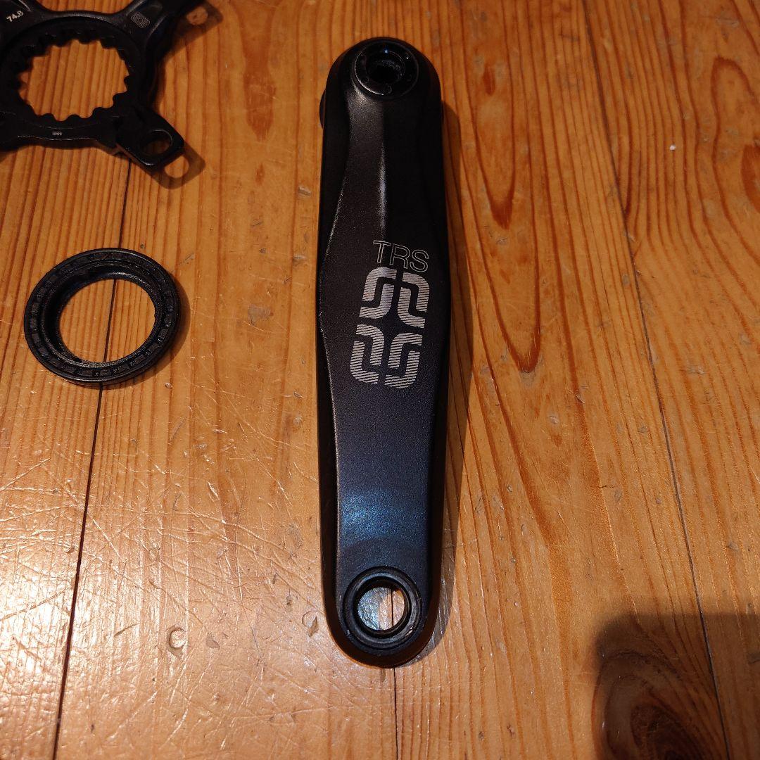 e*thirteen TRS クランクセット シングルギア ブラック