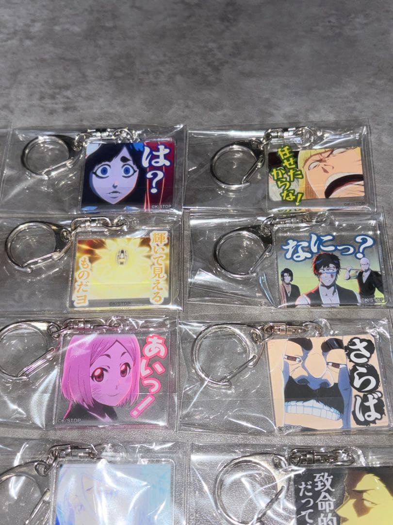 BLEACH ランダムアクリルキーホルダー　19種　セミコンプリート　黒崎一護