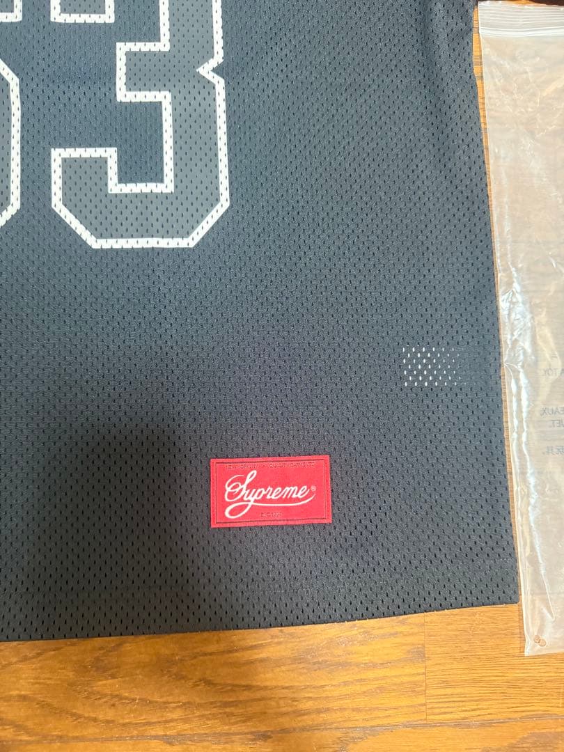 Supreme Bones Football Jersey 黒 S