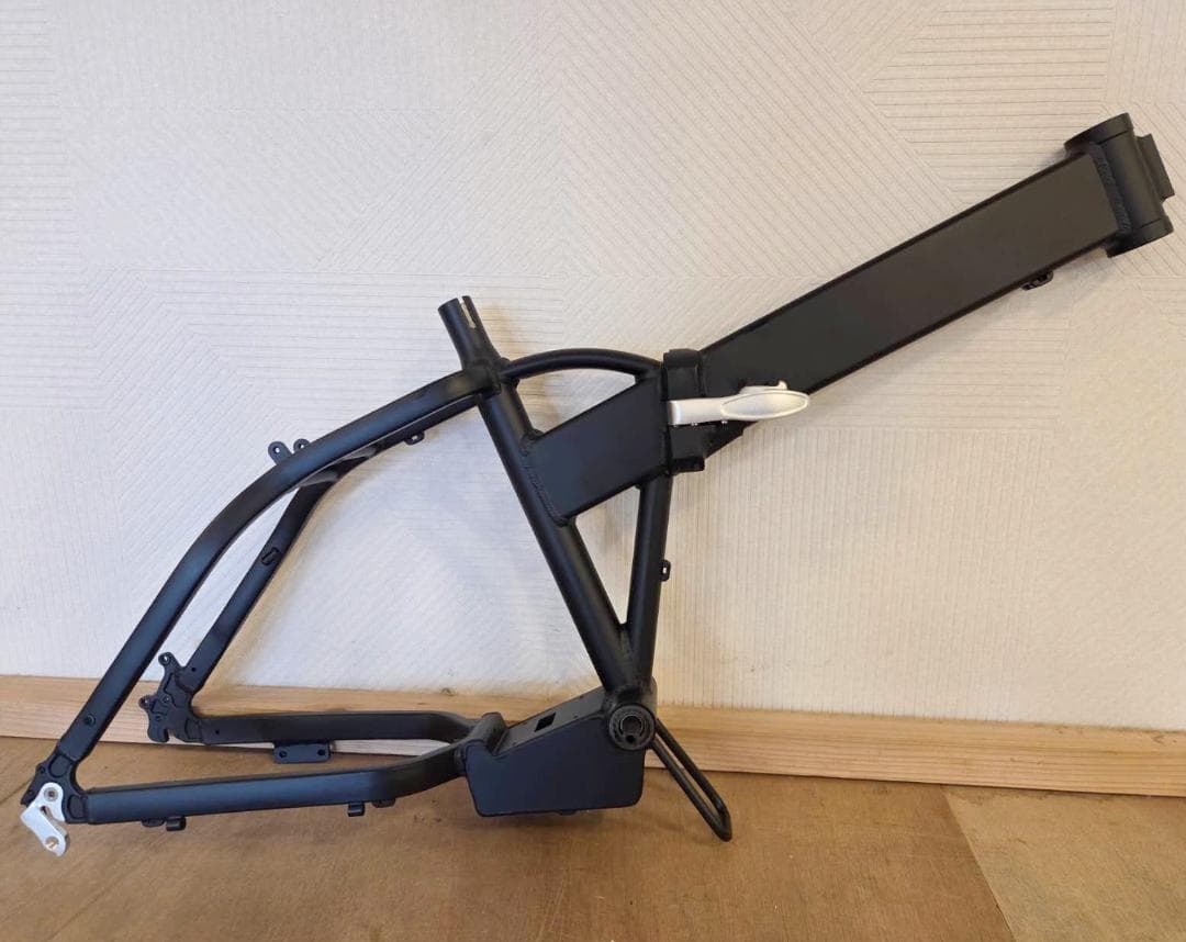 電動アシスト自転車 自転車 フレーム 20インチ スイングアーム 泥除け付き