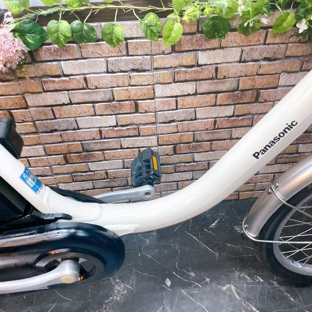 【83】電動自転車 パナソニック ビビ LS クリーム 20インチ
