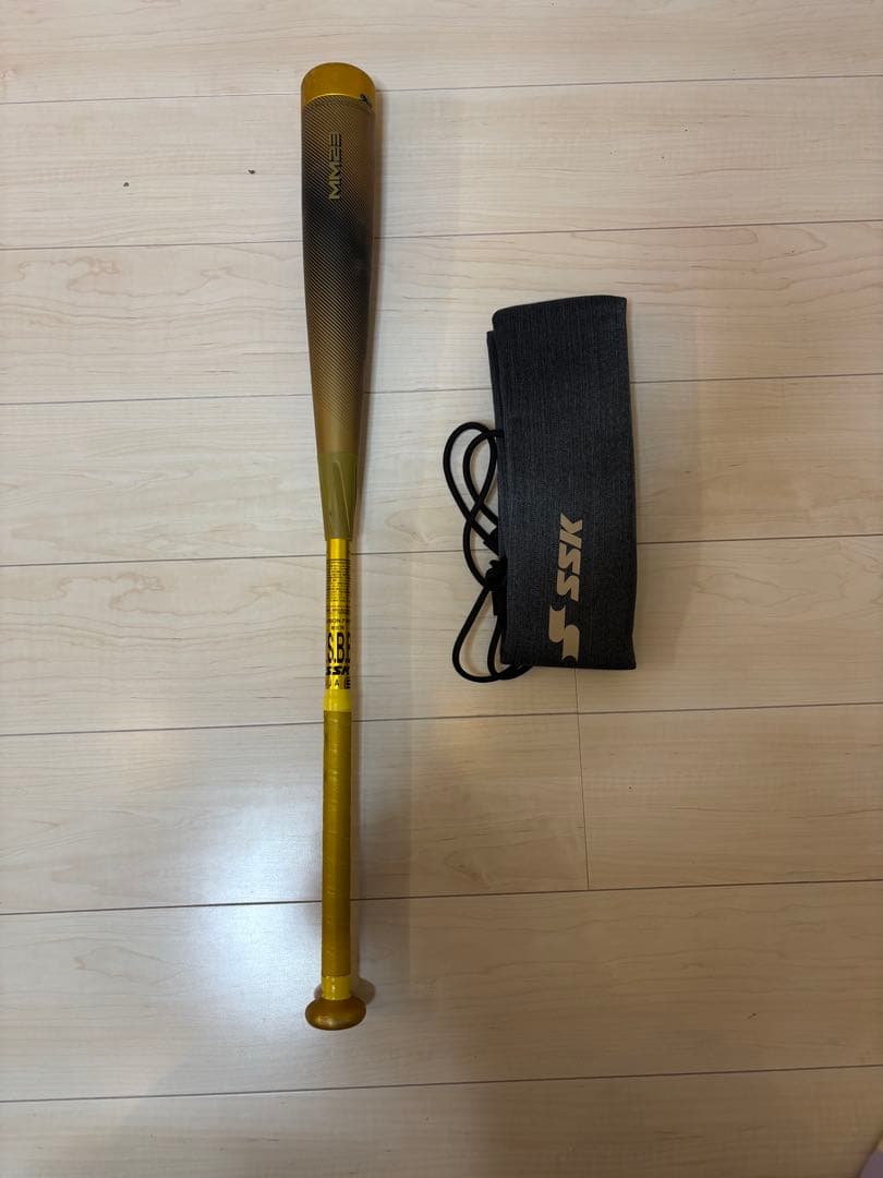 SSK MM23 軟式バット 83cm 710g 限定ゴールド ケース付