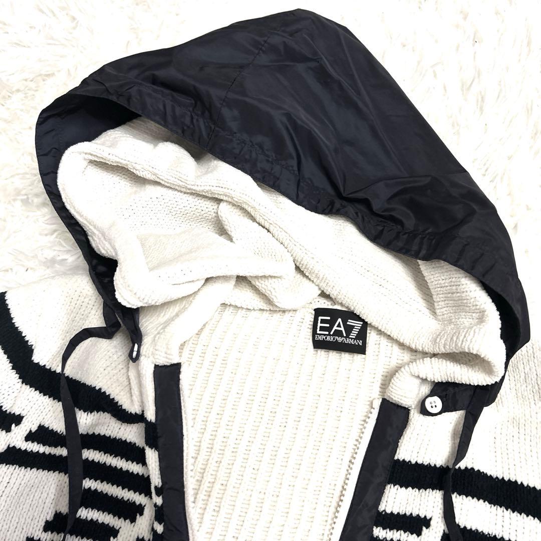 【美品】EA7 Emporio Armani フード付きジャケット　パーカー