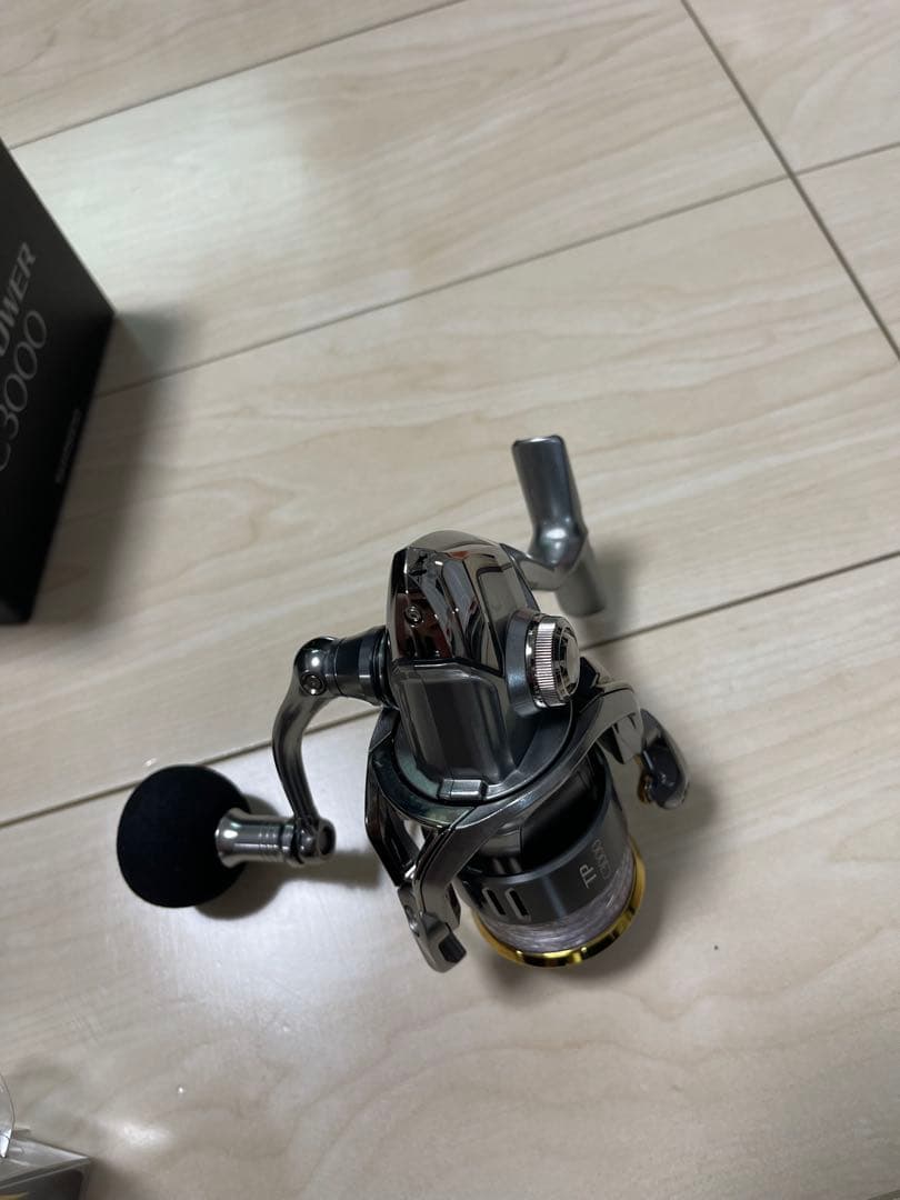 SHIMANO TWIN POWER C3000 夢屋ノブ　替スプール付