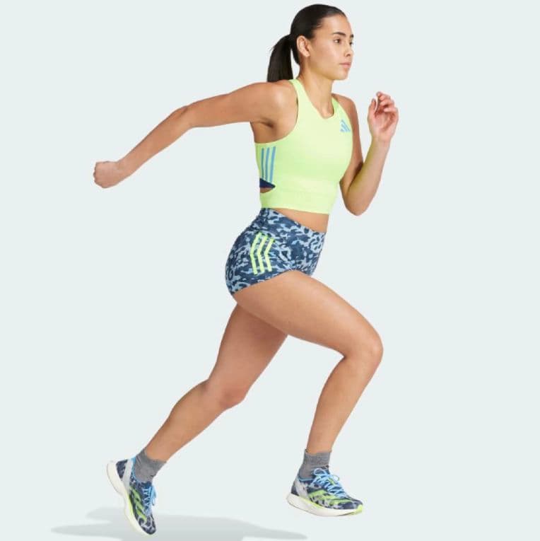 ■adidas ADIZERO Road to Records クロップトップ■