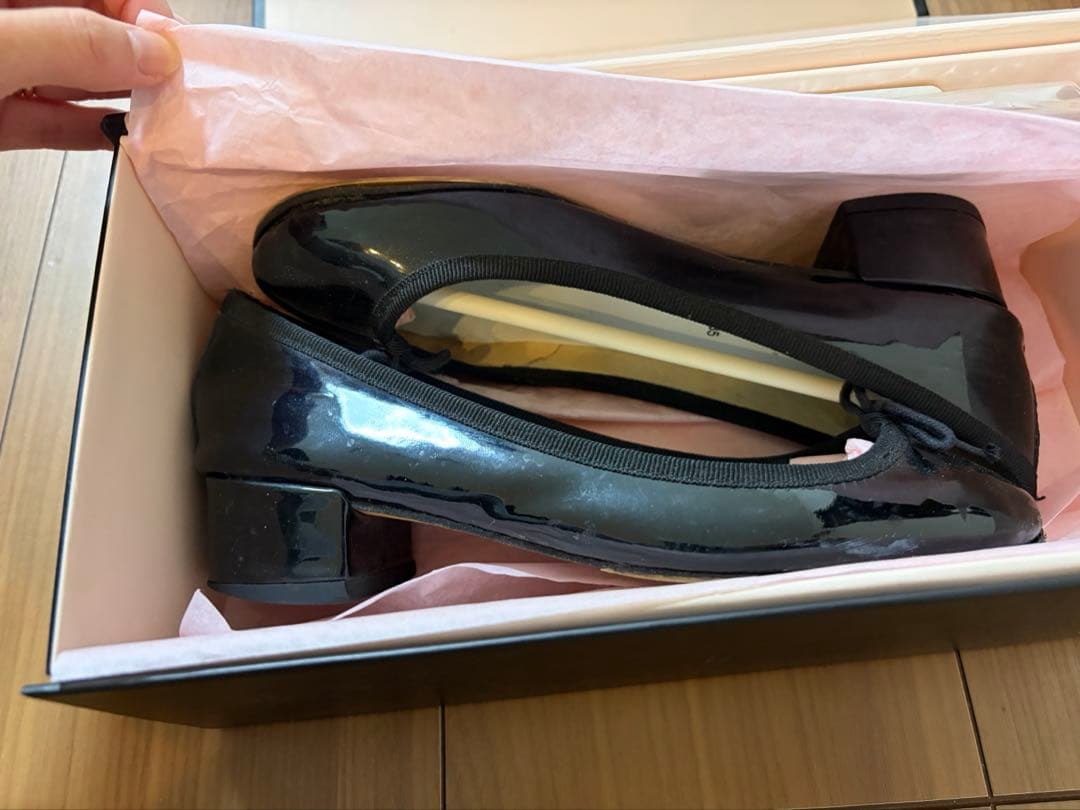 Repetto レペット　バレエシューズ　黒　カミーユ　35 22.5cm
