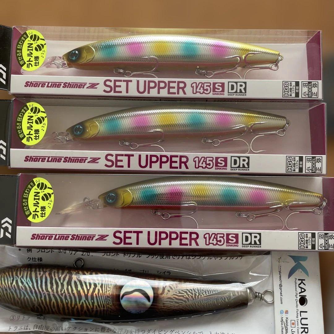 釣り用ルアーセット 多様な種類
