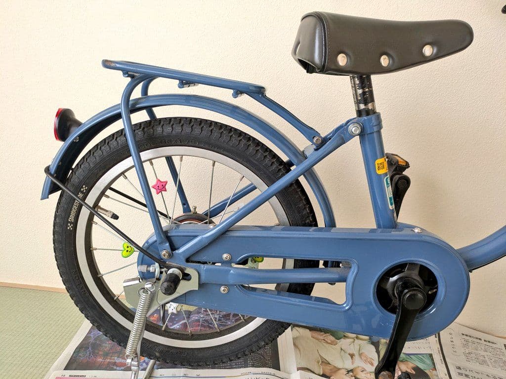 【直接お取り引き】bikke　16インチ　ネイビーグレー　子ども用自転車