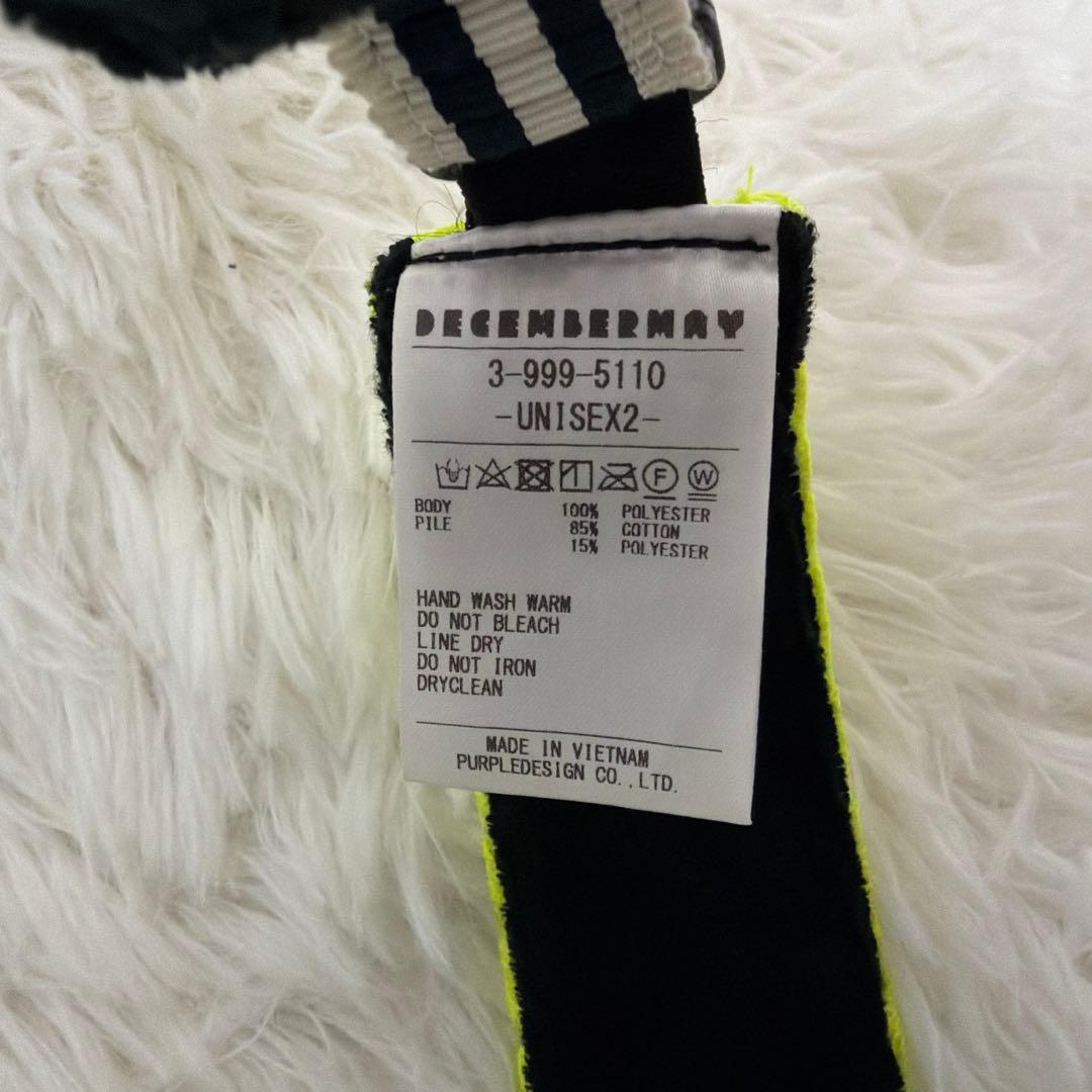 ディセンバーメイ メッシュバイザー イエロー UNISEX2 サンバイザー