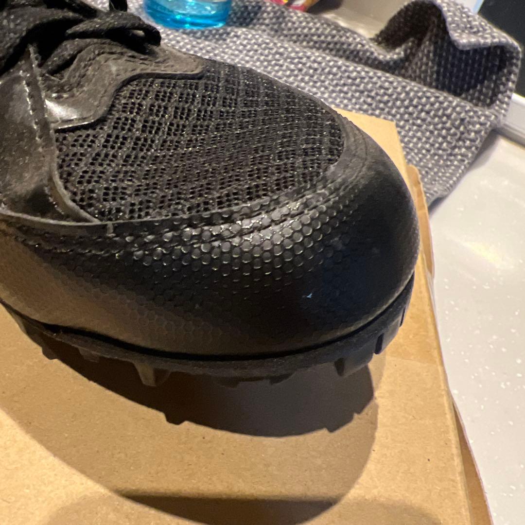 ASICS EFFORT ブラック/ゴールド スパイク　25.5cm 陸上