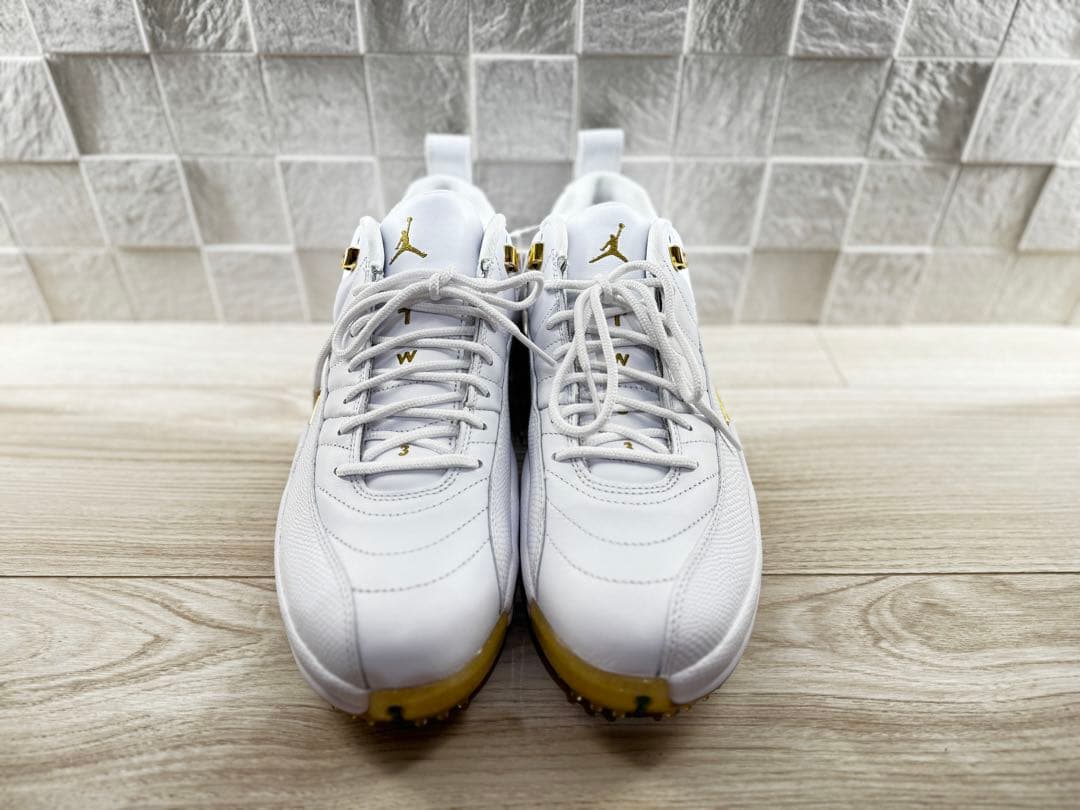 シューズ(男性用) Nike Air Jordan12Low Golf llic Gold