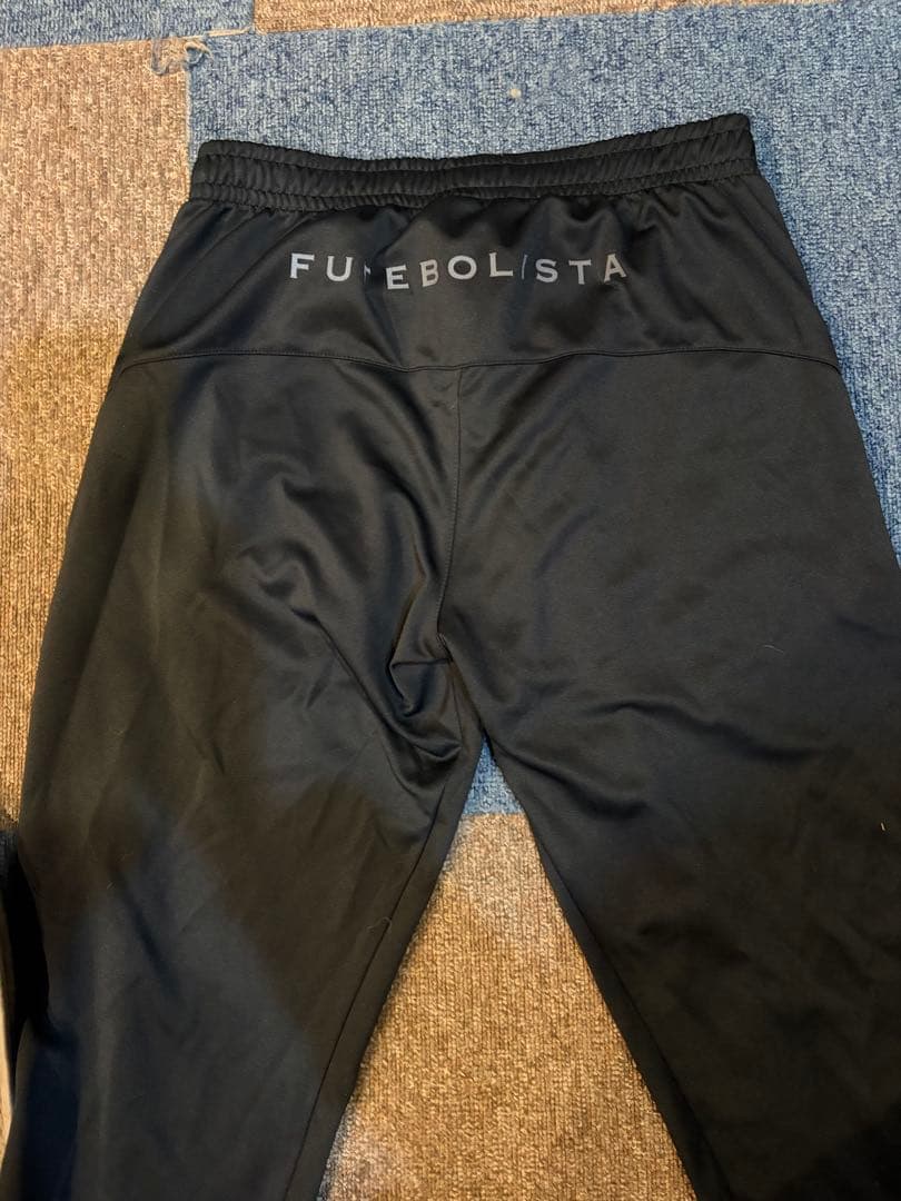ルースイソンブラ水色✖️黒ジャージ上下セット　M size