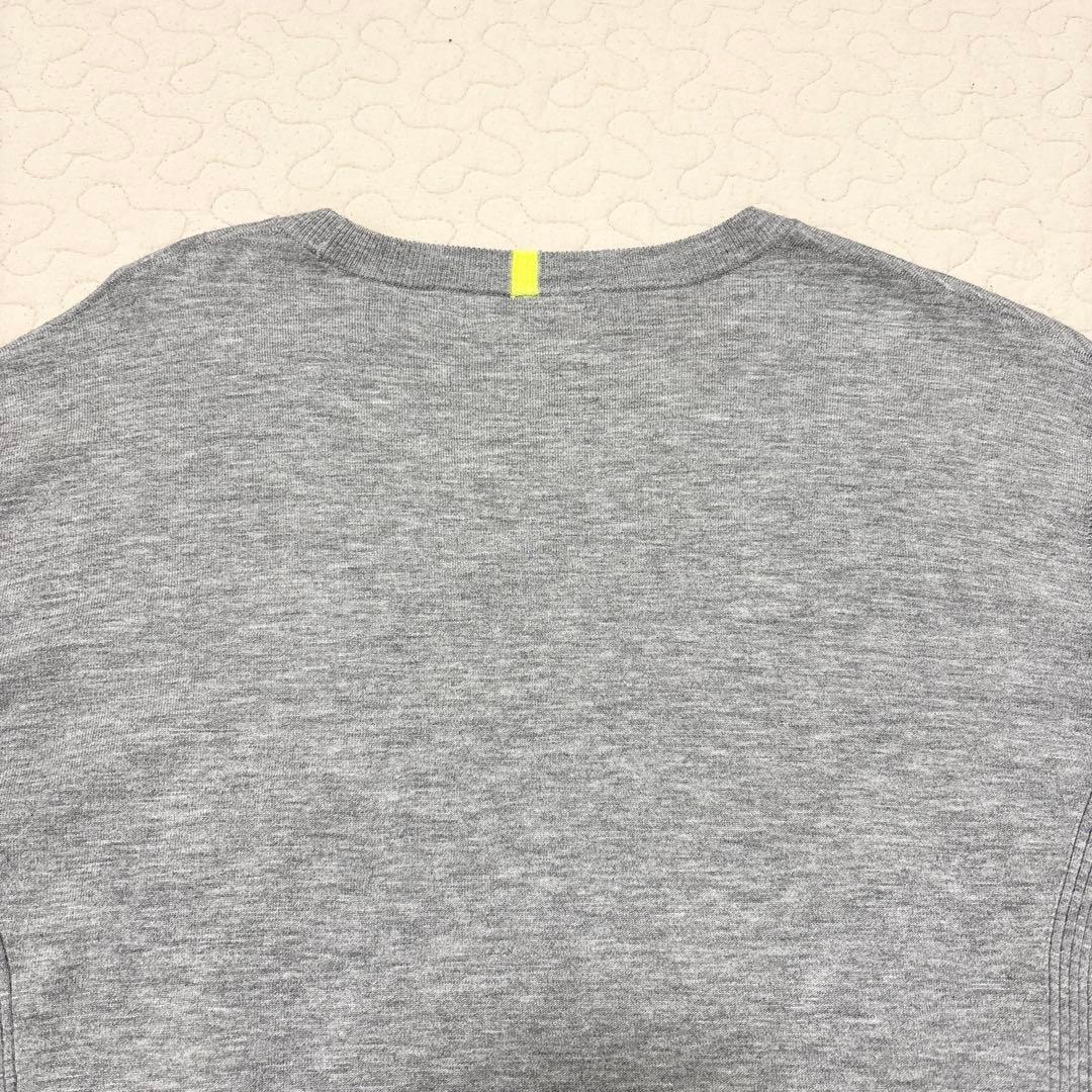 【新品タグ付き】ルコック ゴルフ ニット メンズL セーター グレー 春物