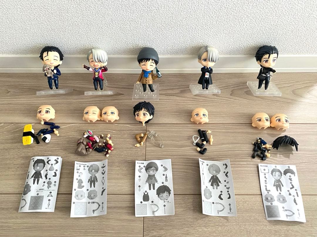 ユーリ!!! on ICE ねんどろいど 5体セット