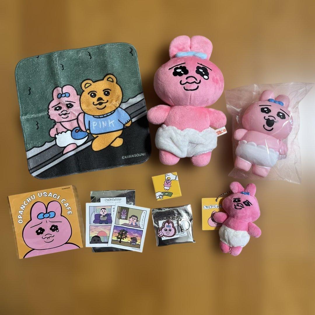 【初期ポップアップ】おぱんちゅうさぎ グッズまとめ売り