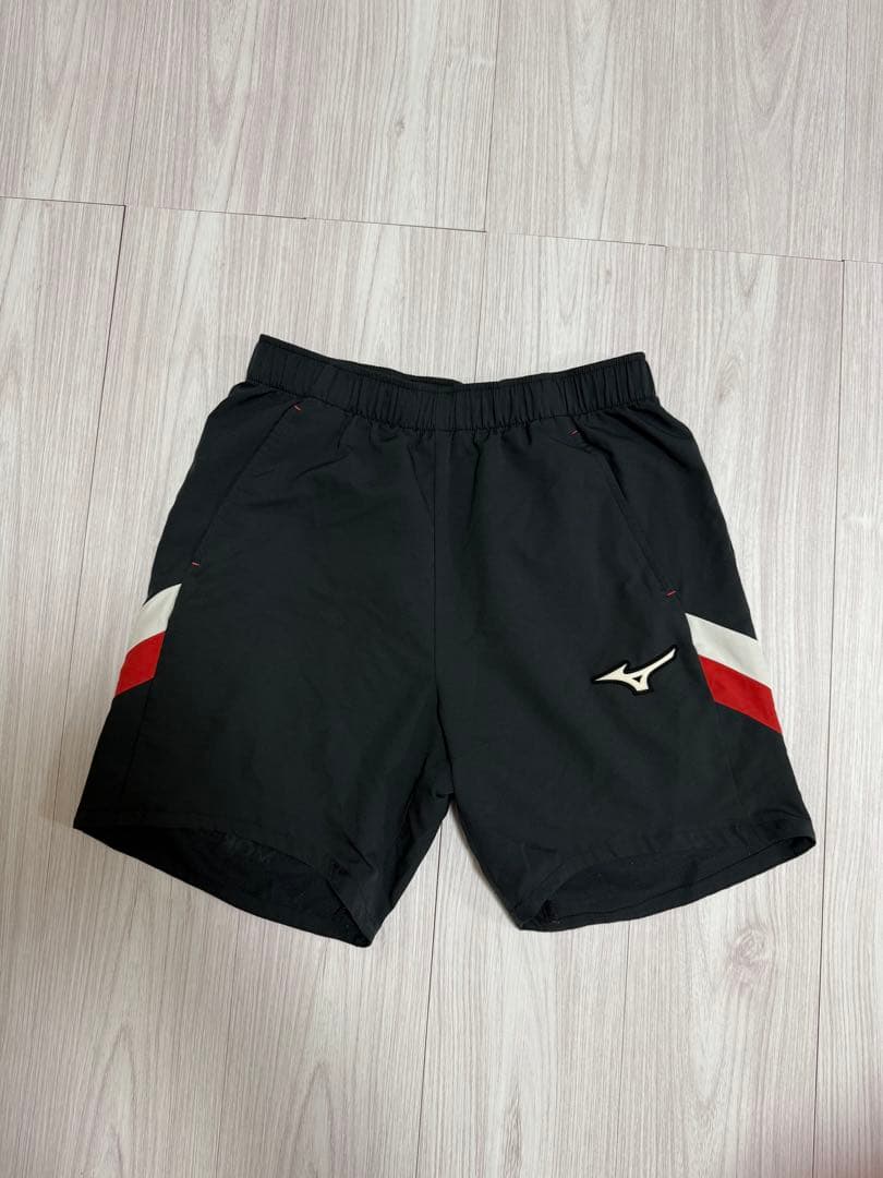 Mizuno スポーツウェアセット 黒/赤モレリア