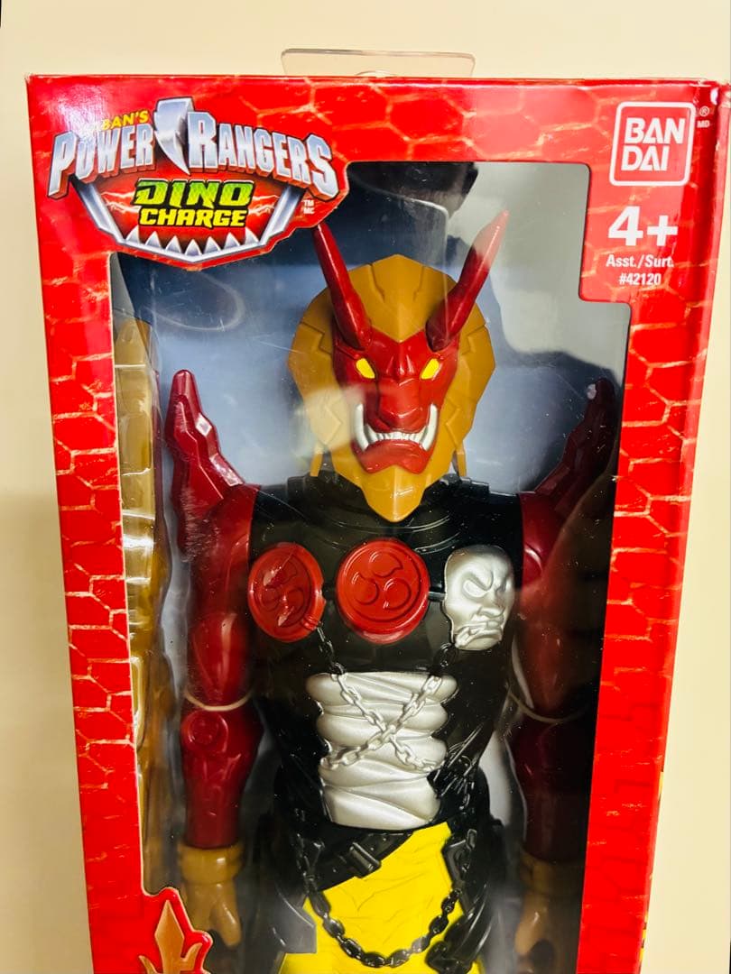 パワーレンジャー版　怒りの戦騎ドゴルド 獣電戦隊キョウリュウジャー
