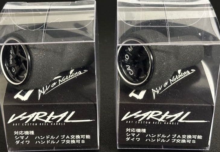 DRT バリアルハンドル　カルフォームノブ　EVA　ホワイトリボン　2個セット