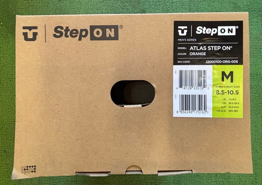 union Atlas Step On® ビンディング オレンジ Mステップオン