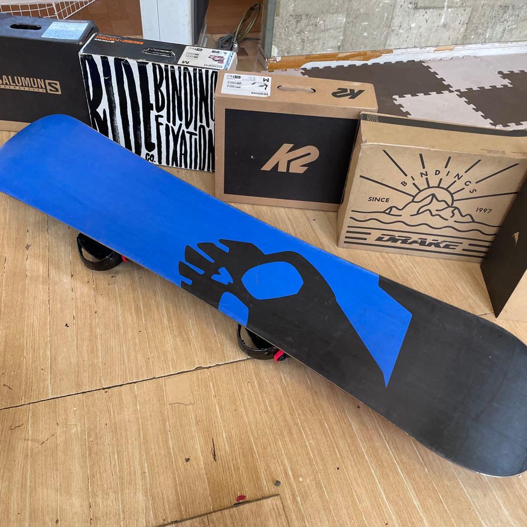 BURTON　バートンスノーボードセット　SEVEN　153㎝　バインディング付
