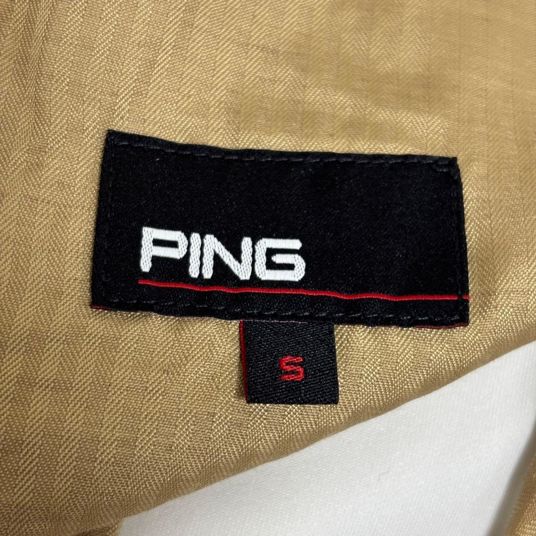 ★美品★ PING ゴルフウェア レディース パンツ Sサイズ ホワイト