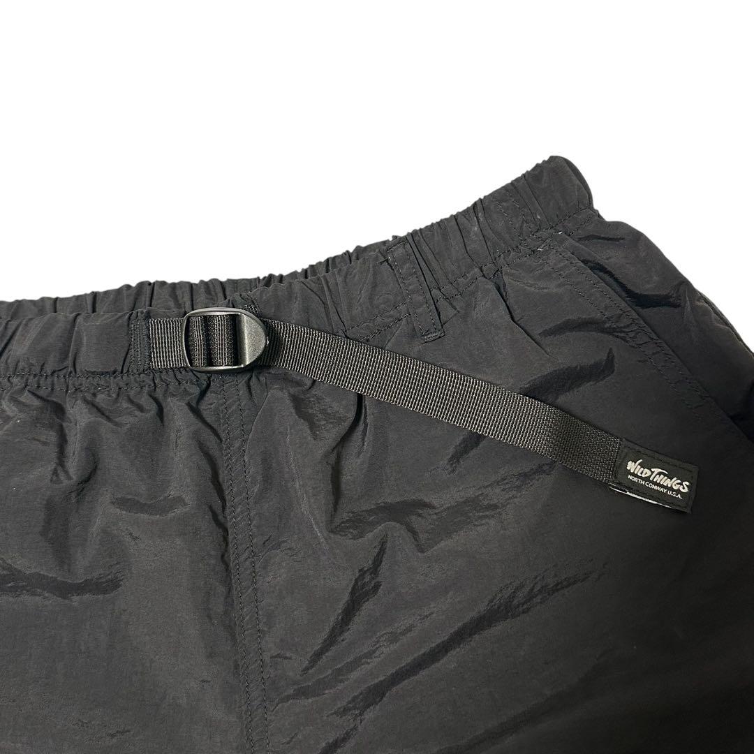希少 ジャッカル×ワイルドシングス パッカブルショーツ ブラック JACKALL