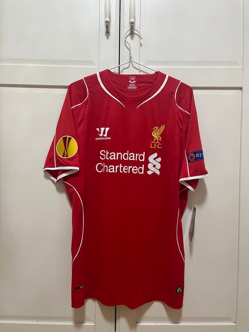 激レア　リバプール　14/15 ヨーロッパリーグ　ユニフォーム　ジェラード　新品