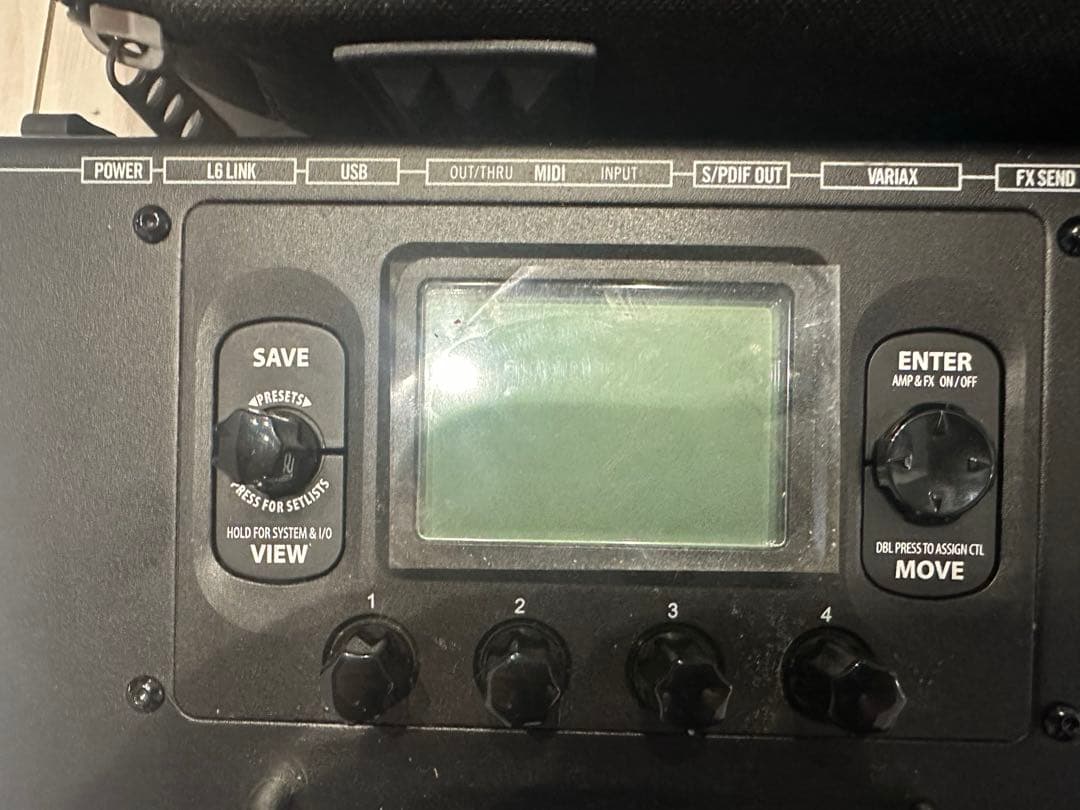 LINE6 POD HD500X ケース付き