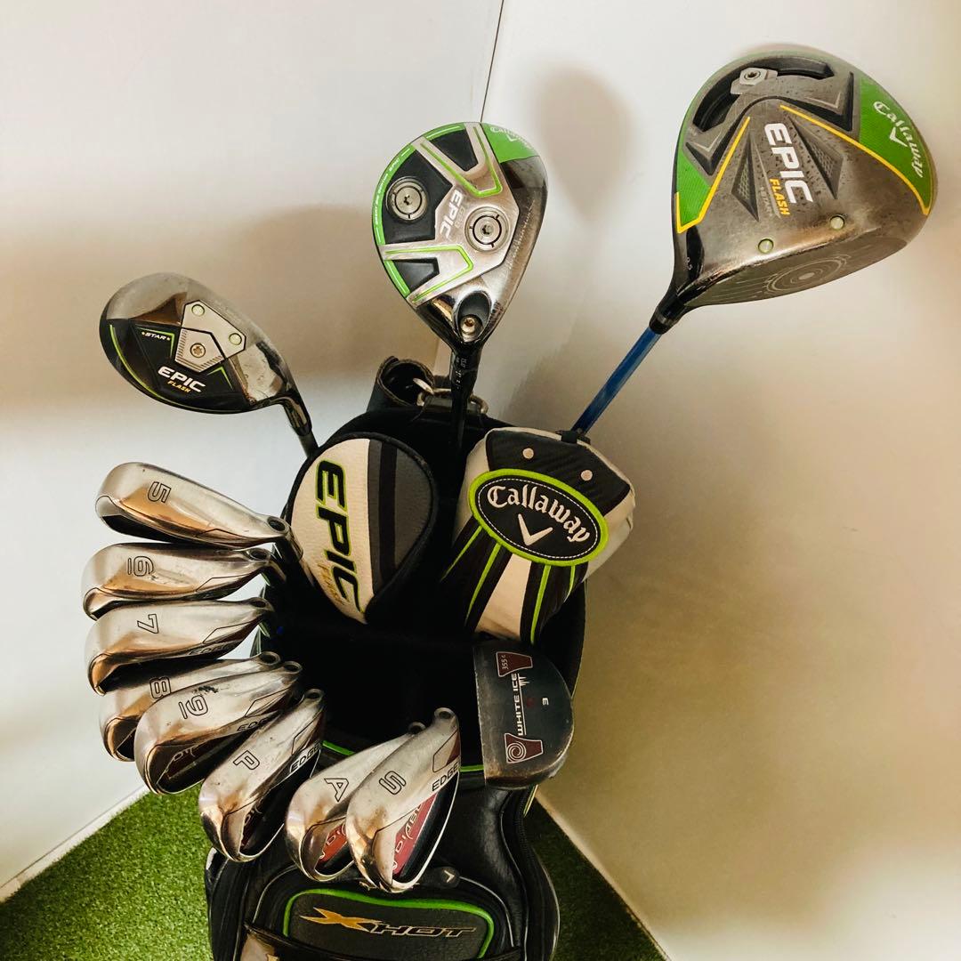 Callaway キャロウェイ EPIC FLASH メンズクラブセット 12本