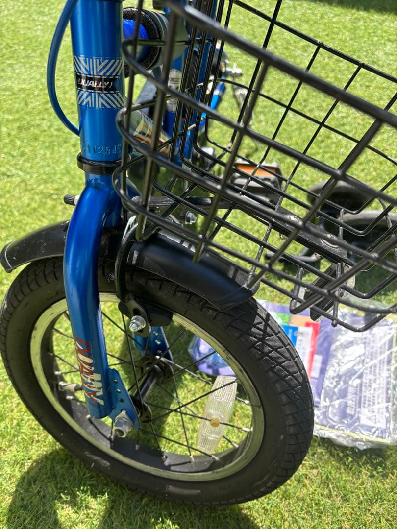 ⭐︎引き取り限定⭐︎ デューリー　自転車　14インチ　補助輪付き