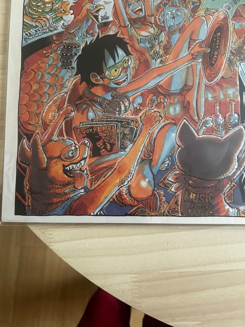 ONE PIECE 3冊連動 プレゼントキャンペーン Bコース 複製原画
