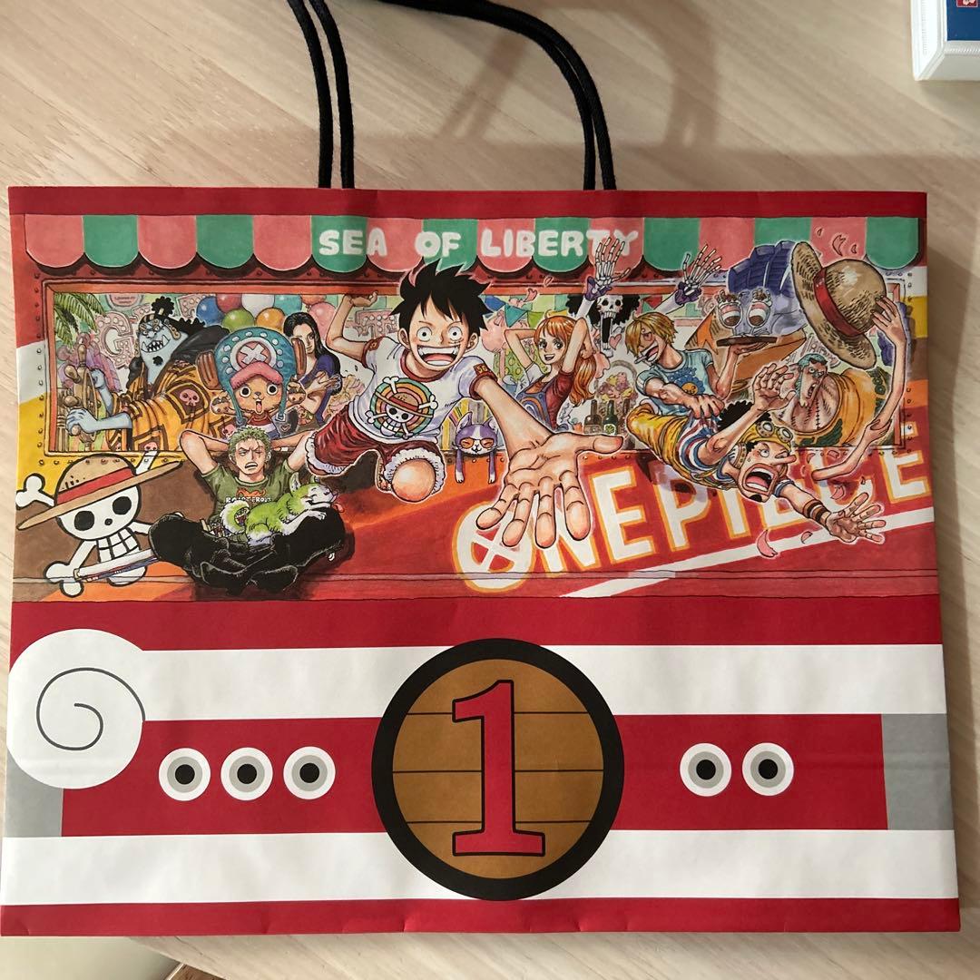 ONE PIECE 3冊連動 プレゼントキャンペーン 複製原画＋25th紙袋