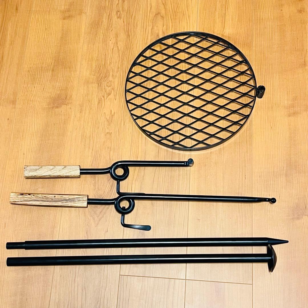 Qvien SWAG GEAR アイアングリルスタンド