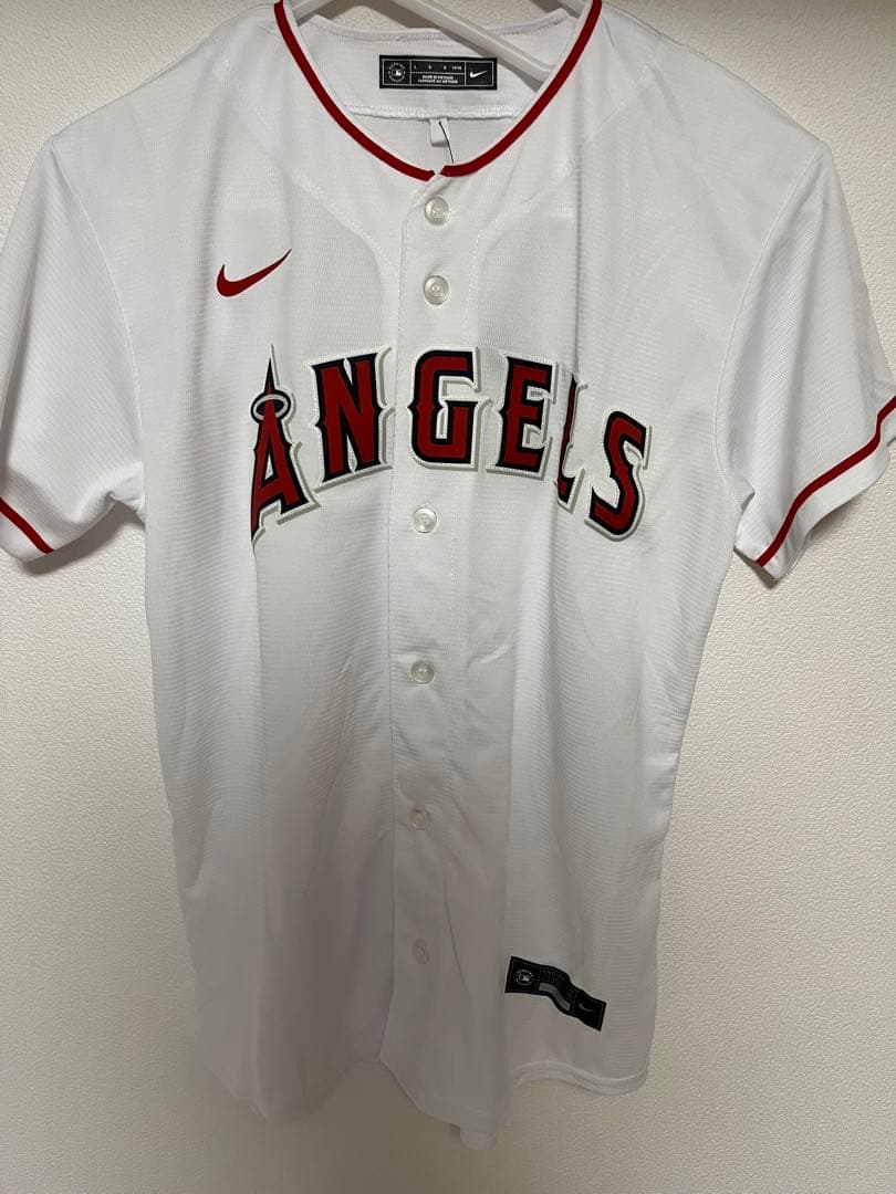 【正規品・新品】大谷翔平 エンゼルスホームユニフォーム（ユースLサイズ）