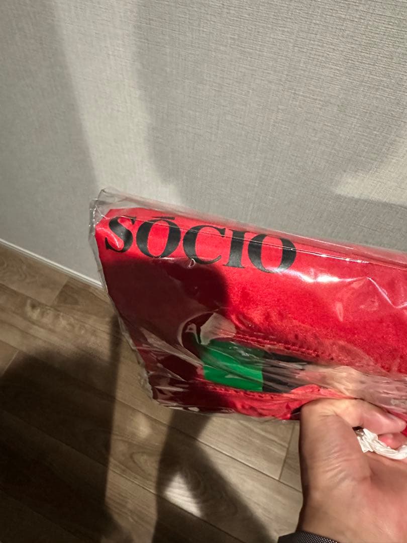 SOCIO限定 鹿島アントラーズ　レインポンチョ 新品 収納袋付き