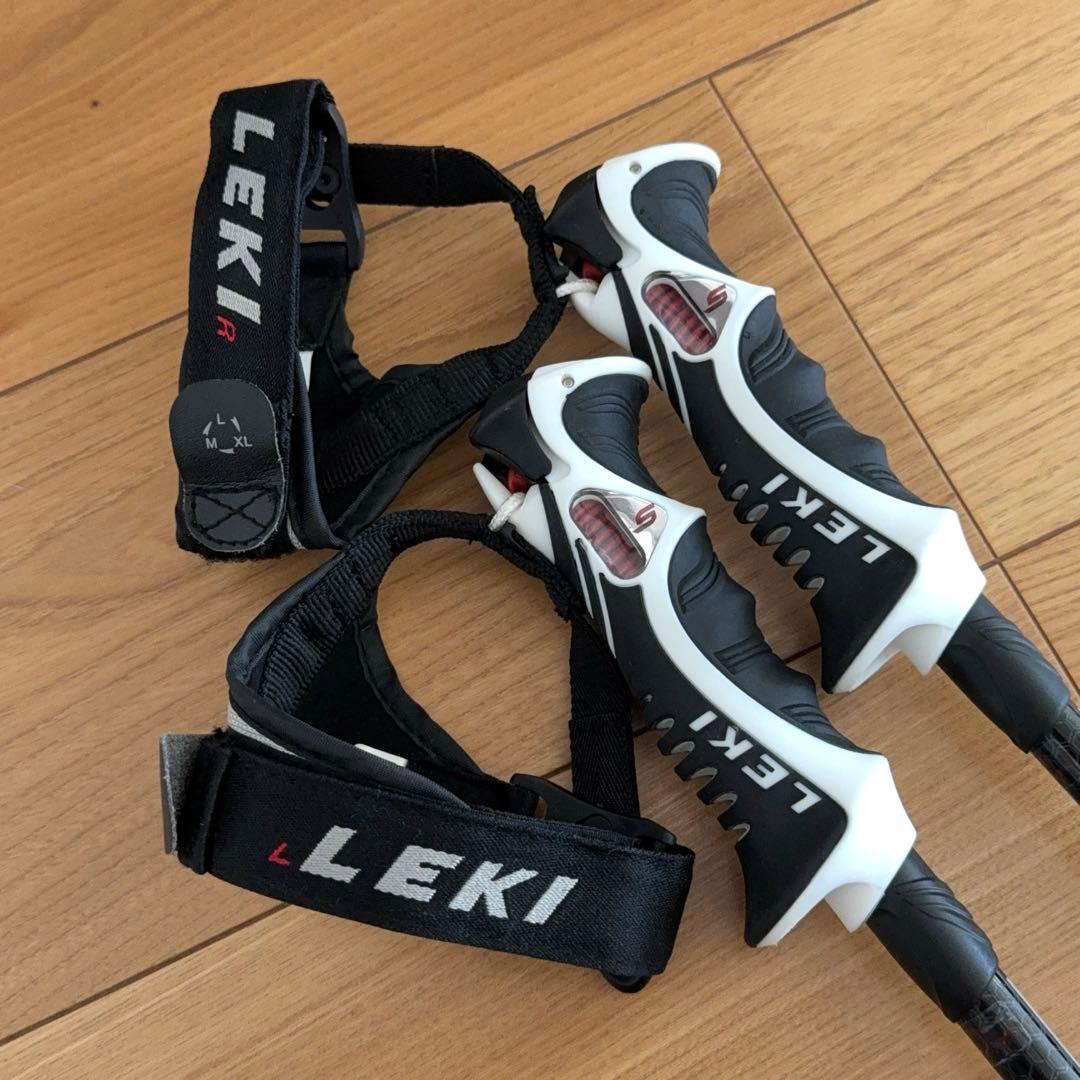 LEKI スキーストック SPEED-S 115cmトリガーストラップ