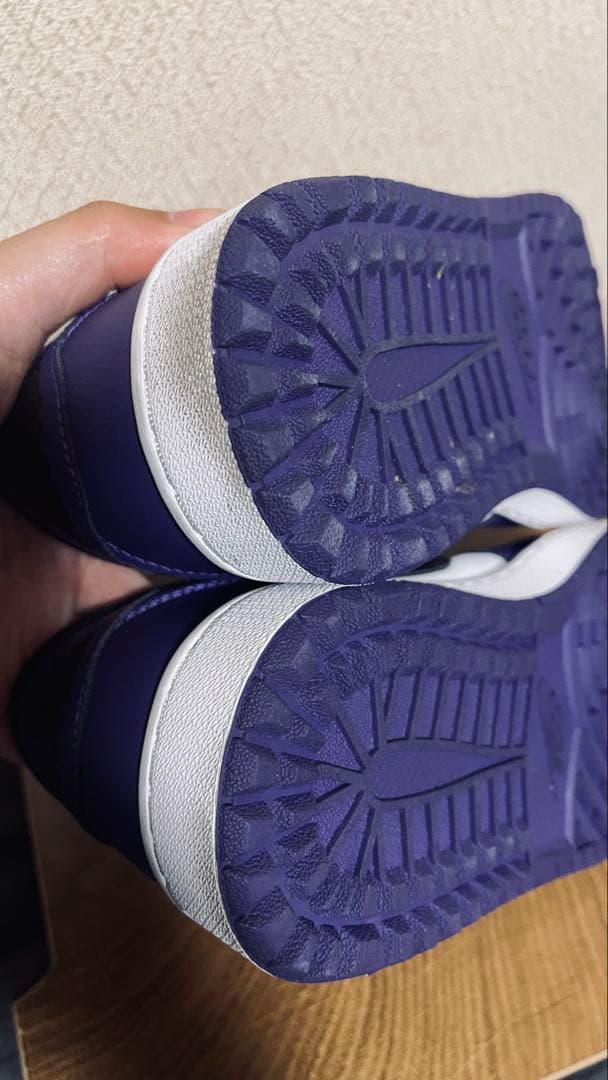 Air Jordan 1 ジョーダン 1ロー コートパープル ゴルフ