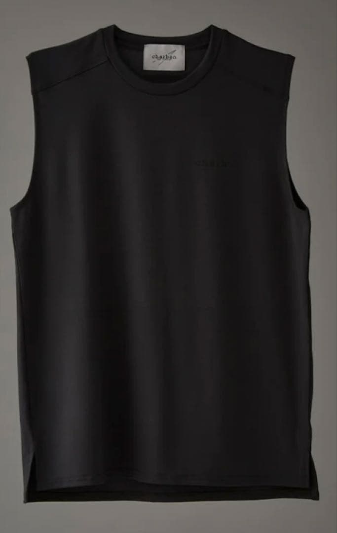ち*ラ様 Charbon DRY SMOOTH NO SLEEVE T-SHIR