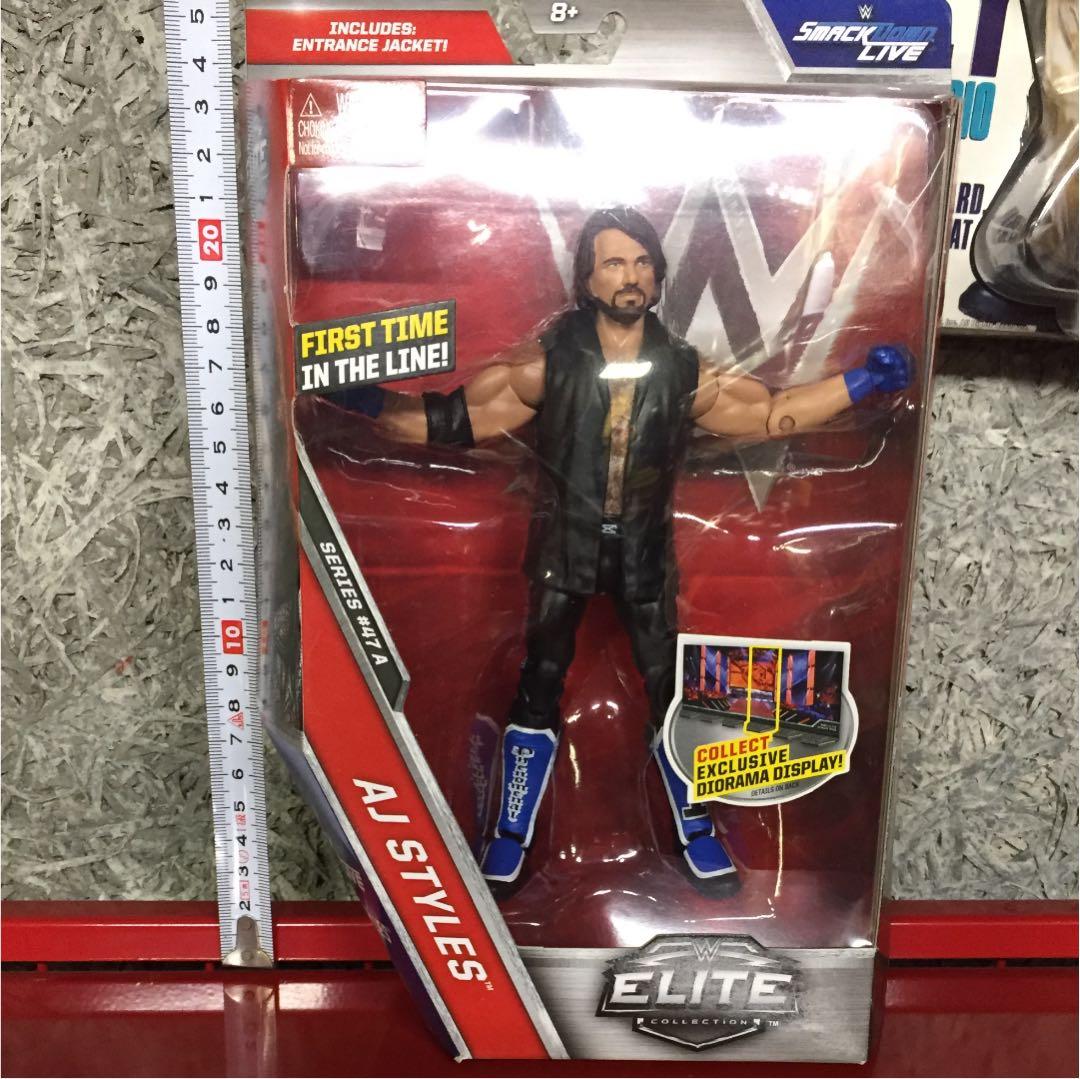 WWE マテル　エリート　ファーストリリース版　AJスタイルズ 未開封