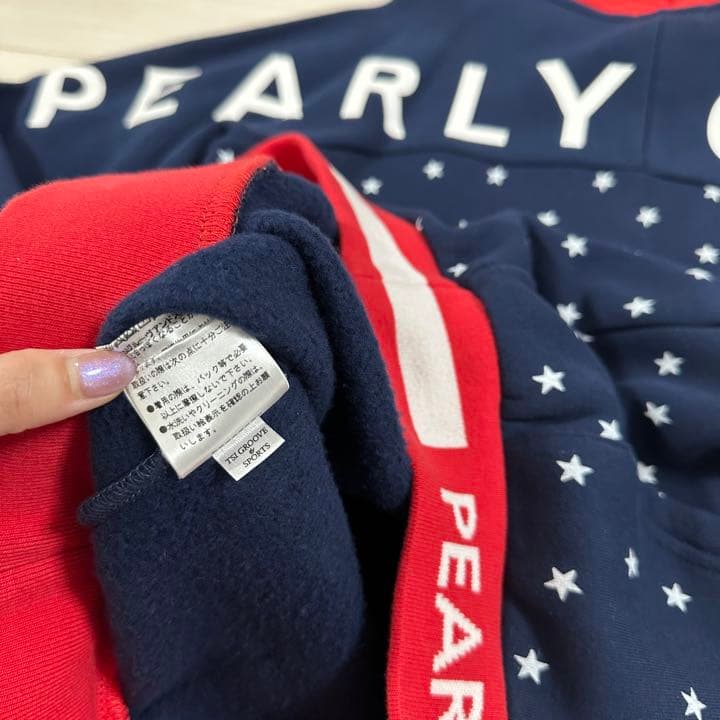美品☆PEARLY GATES パーカー 星