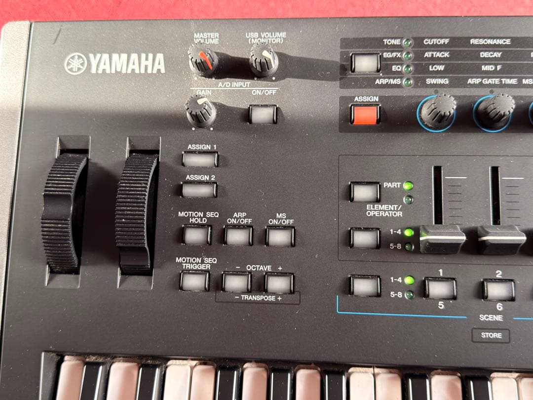 Yamaha MODX6 シンセサイザー 61鍵