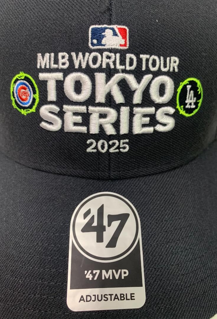 公式 2025 MLB 東京シリーズ キャップ 47 MVP ネイビー大谷翔平