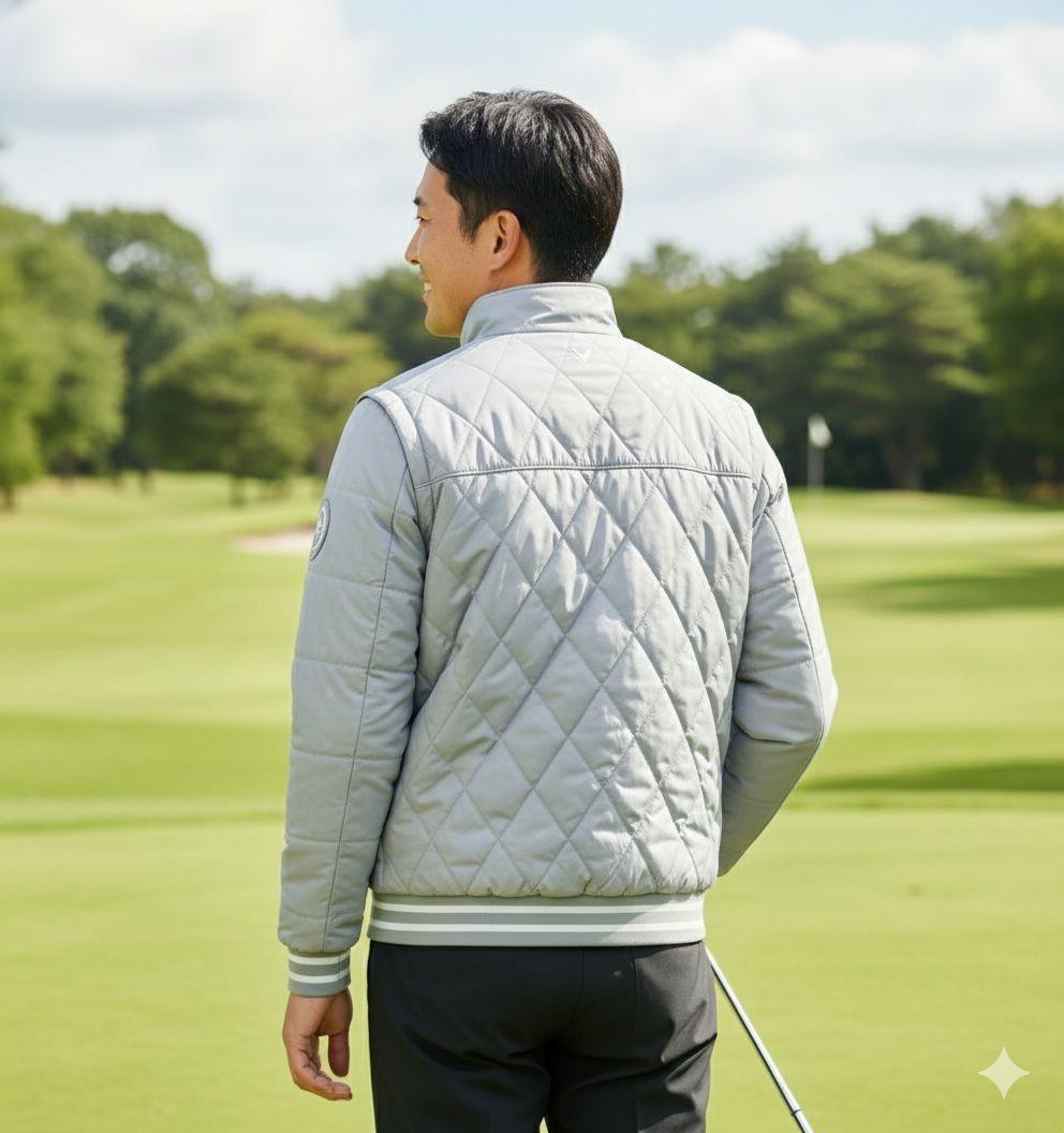 美品 callway 中綿入り2way ブルゾン