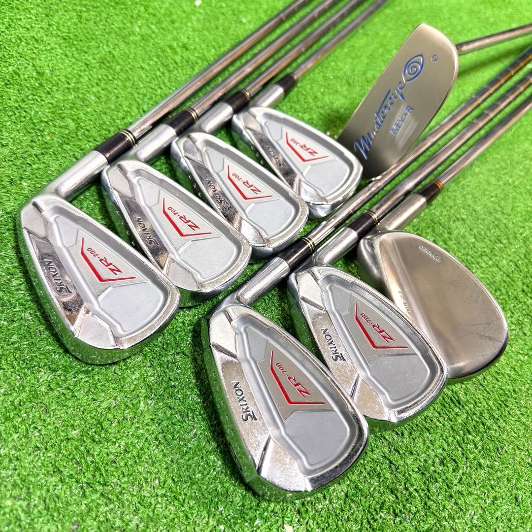 ゴルフセット　豪華　SRIXON Z ラウンド仕様　飛距離抜群　メンズ　すぐ使用
