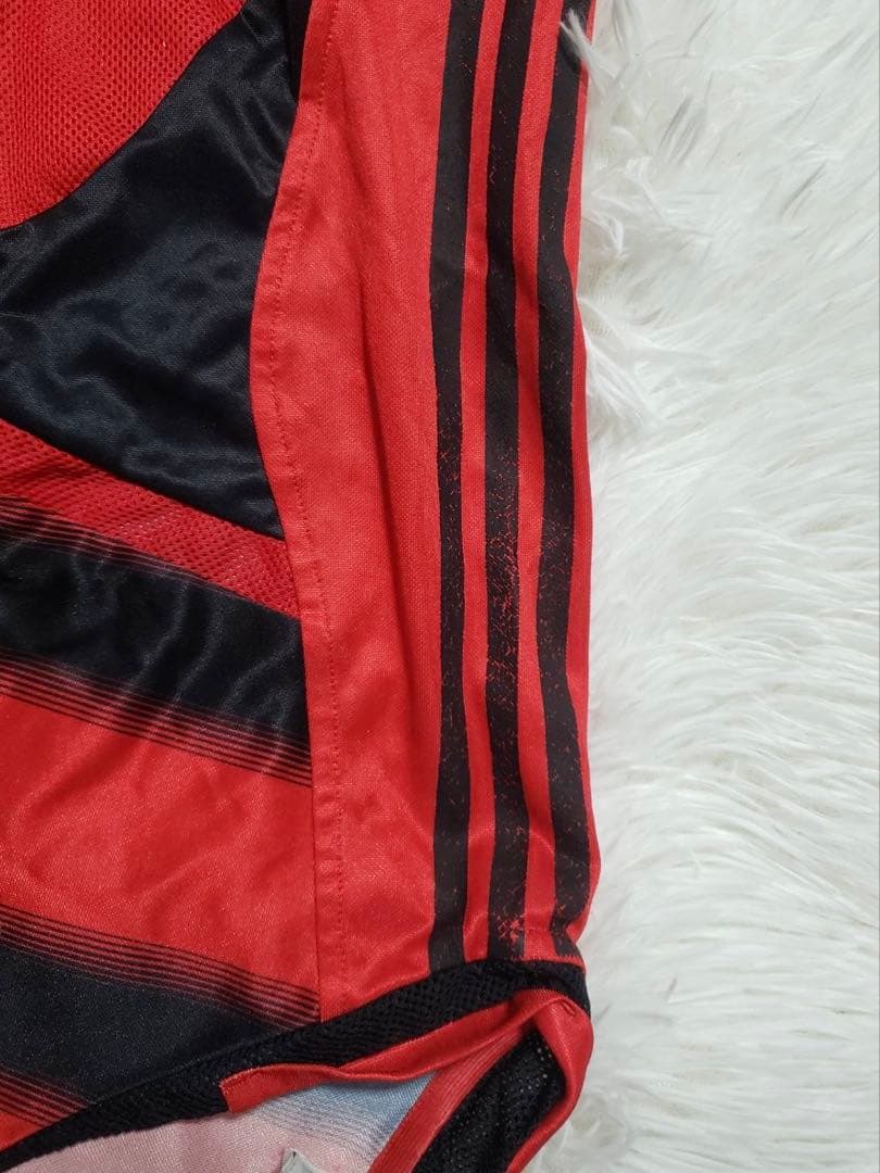 00s adidas ACミラン 半袖ゲームシャツ ユニフォーム 04/05