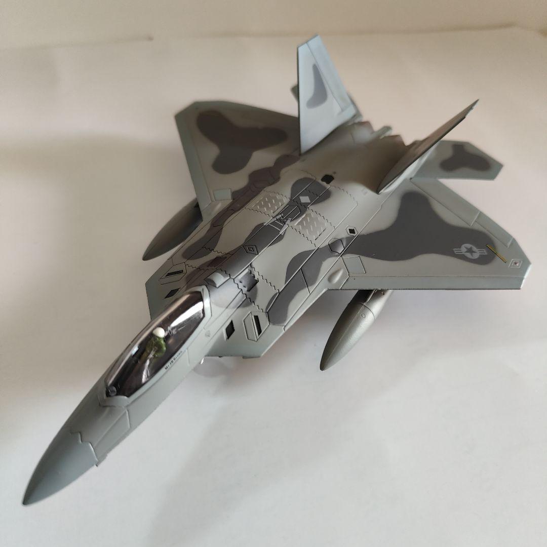 合金製 1/100スケール アメリカF-22 ラプター戦闘機